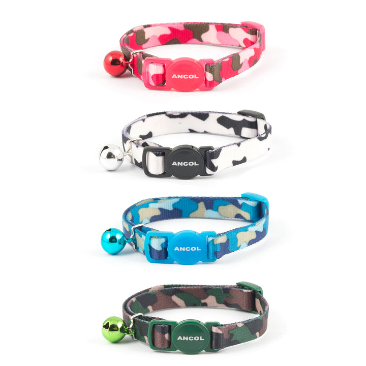 Ancol Camouflage Pattern Safety Cat Collar