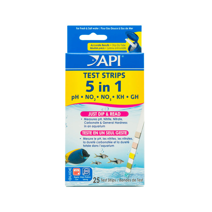 API 5 In 1 Test Strips