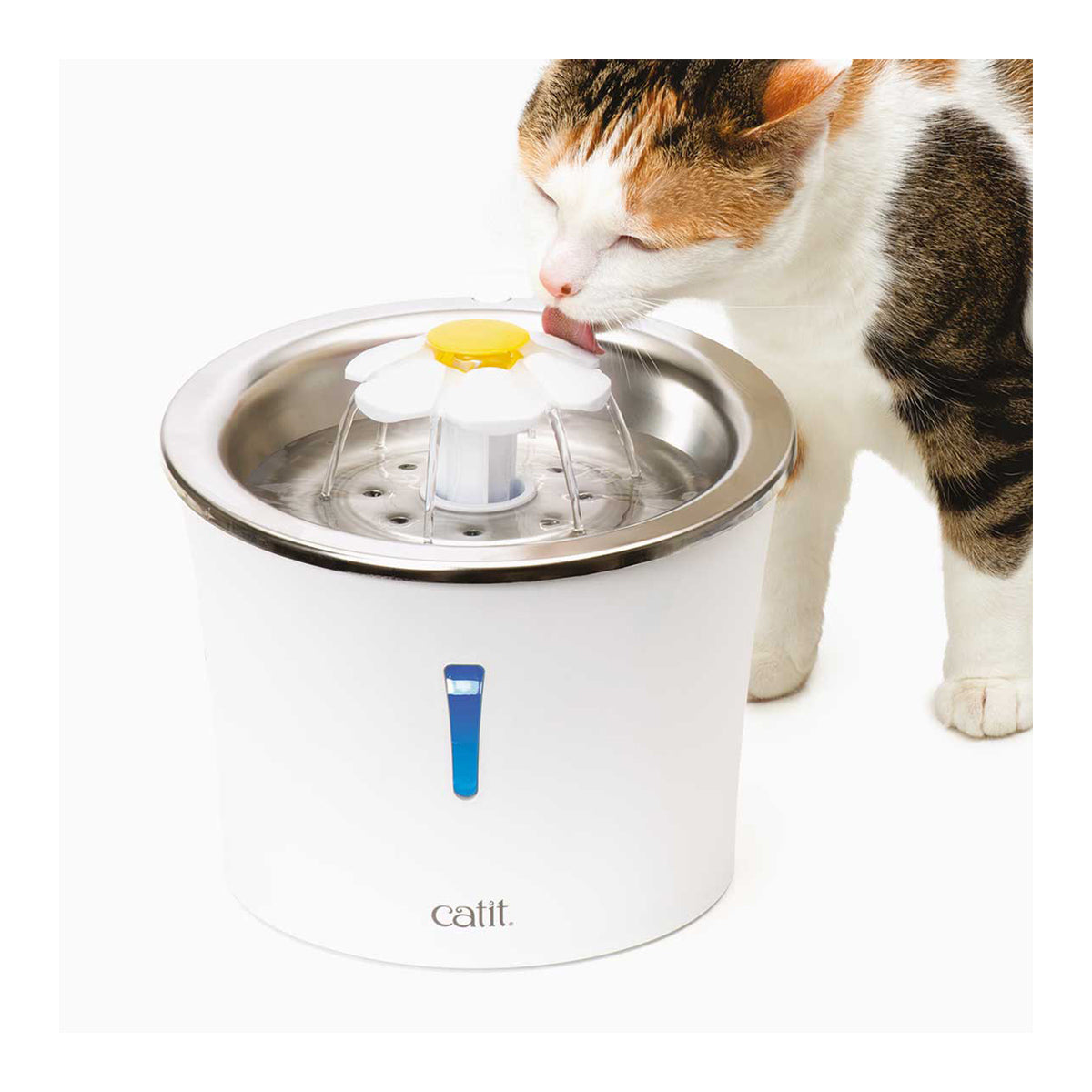 Catit Stainless Steel Flower Fountain