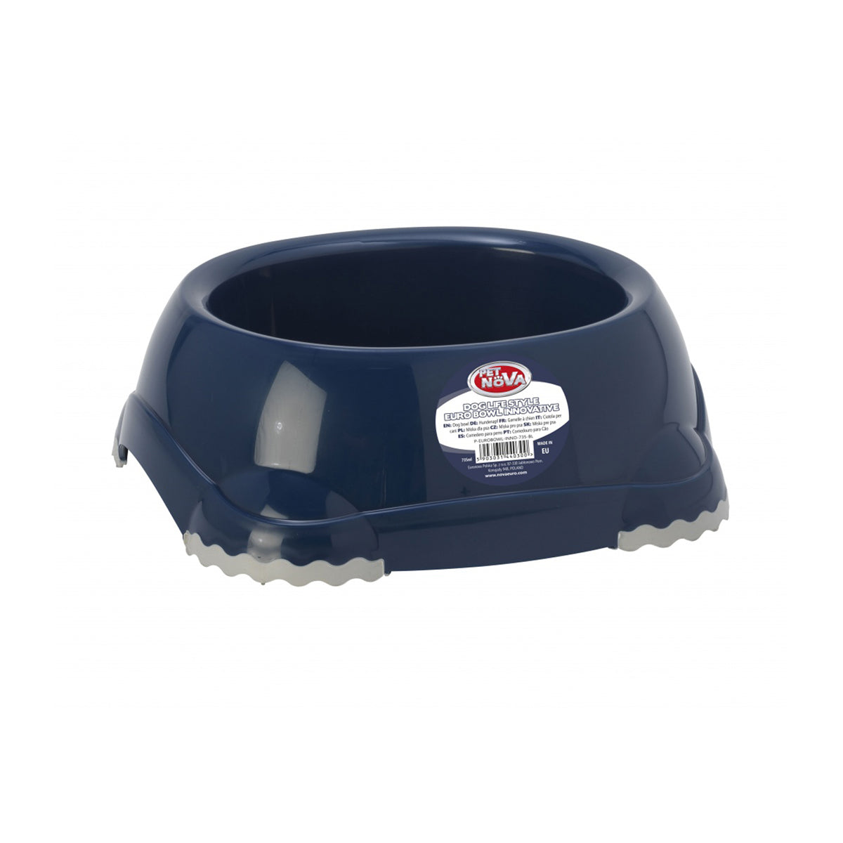Pet Nova Plastic Dog Bowl 735ml
