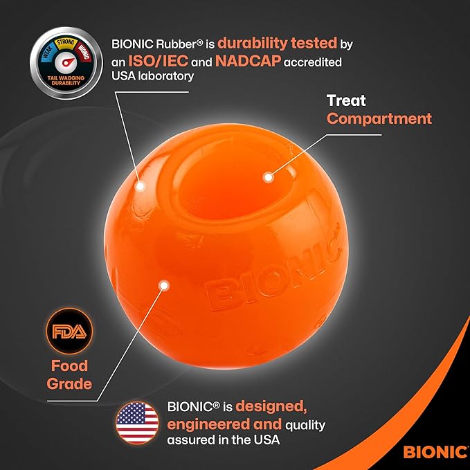 BIONIC Ball Dog Toy
