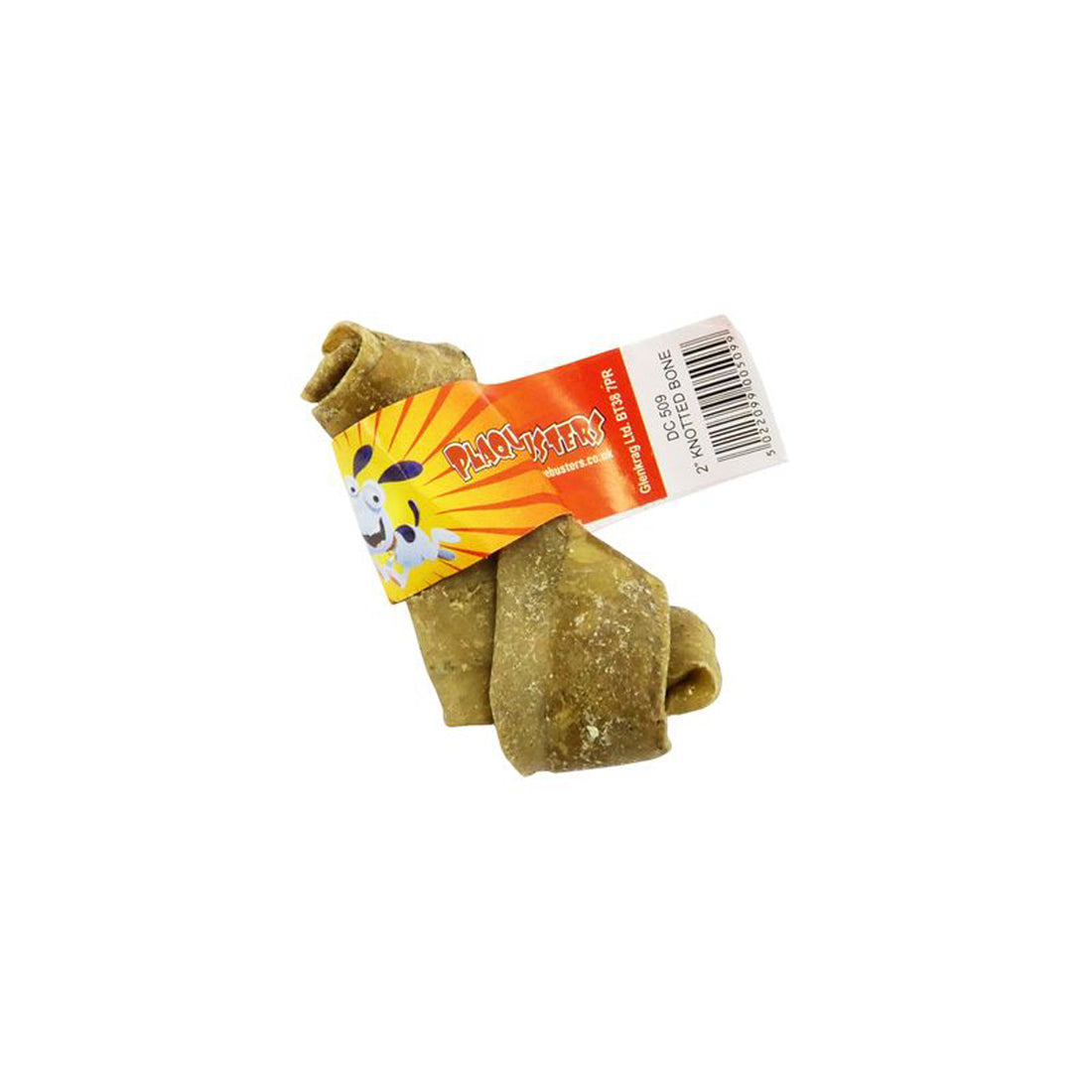 Plaque Busters Rawhide Knotted Bone