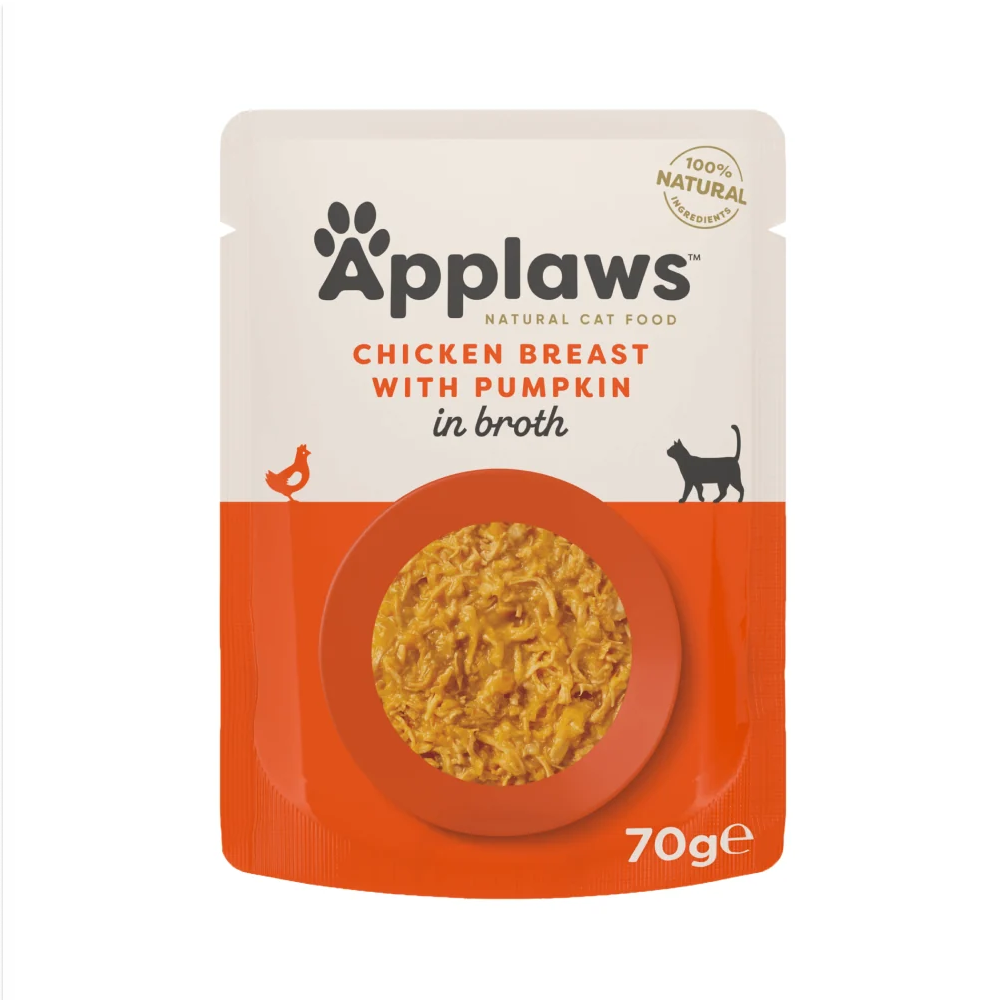 Applaws Pouches Chicken Breast with Pumpkin in Broth