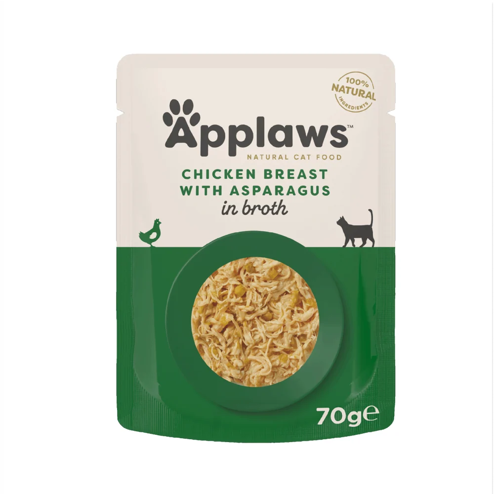 Applaws Pouches Chicken Breast with Asparagus in Broth