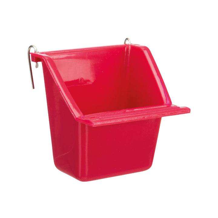 Trixie Plastic Hanging Bowl With Wire Holder