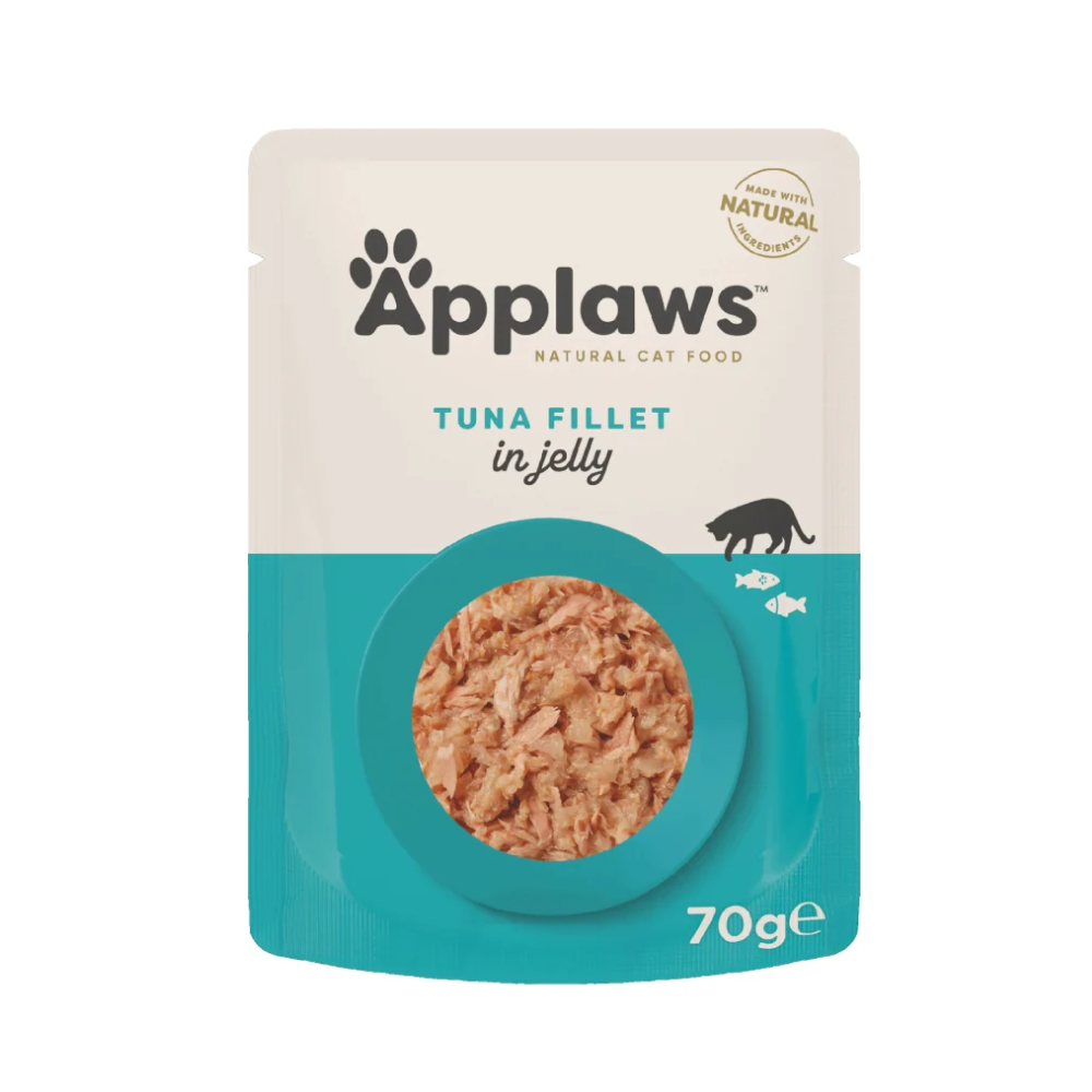 Applaws Pouches Tuna Fillet in Jelly