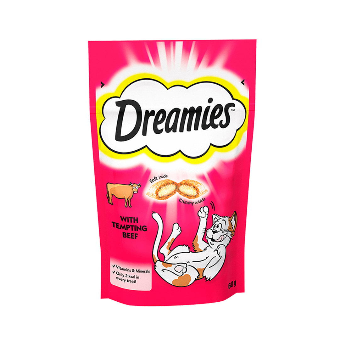 Dreamies™ Cat Treats Beef 60g