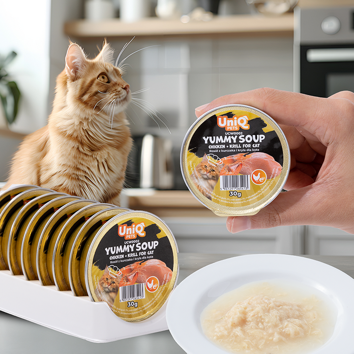 Uniq PETS Cat Wet Food Chicken & Krill Soup 30g
