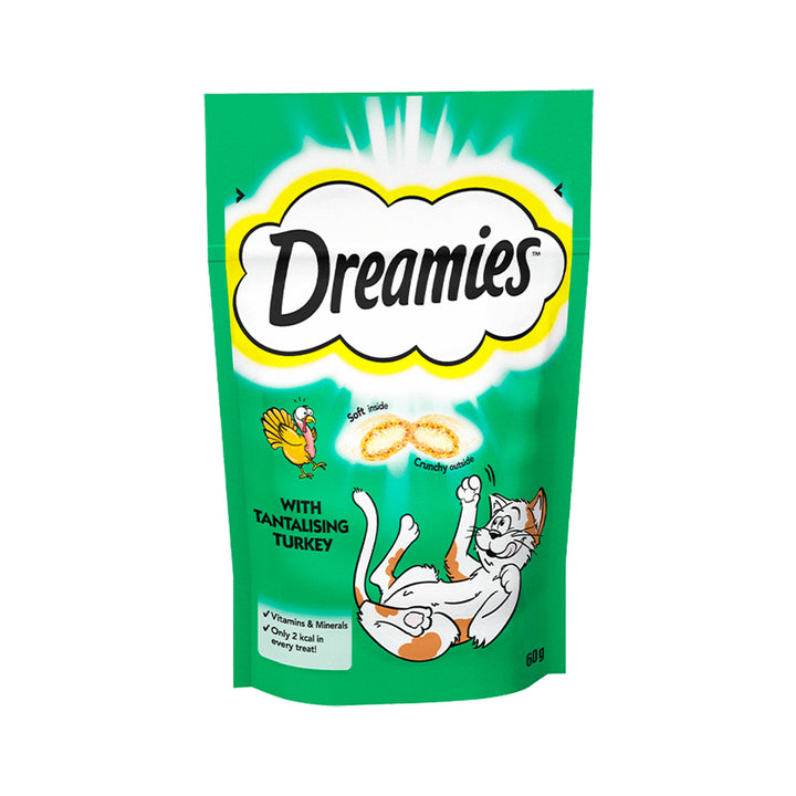 Dreamies™ Cat Treats Turkey 60g