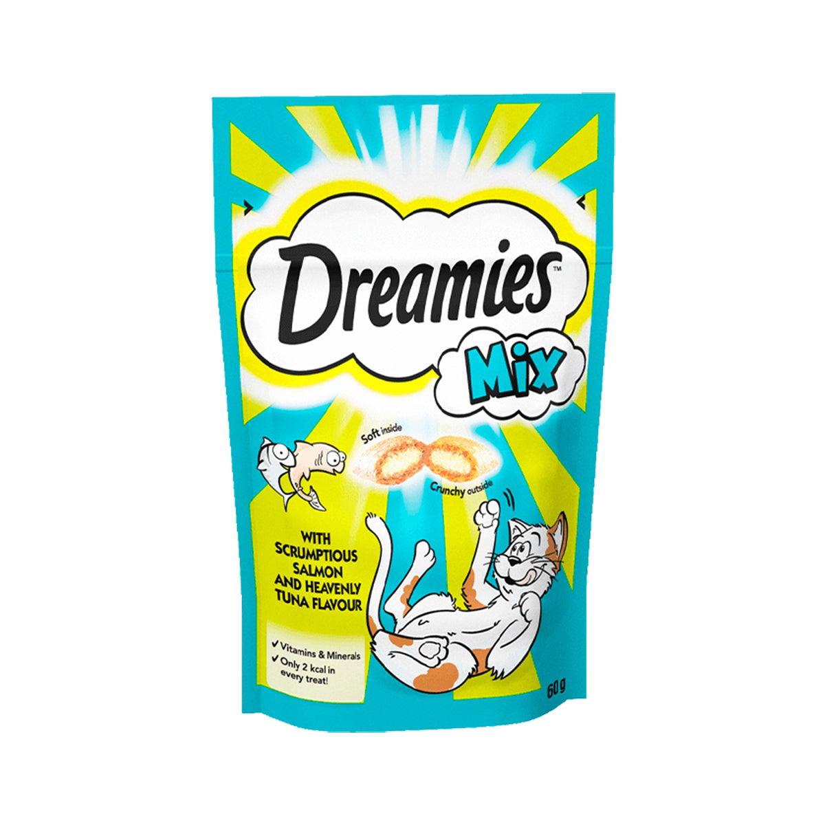Dreamies™ Cat Treats Salmon & Tuna 60g