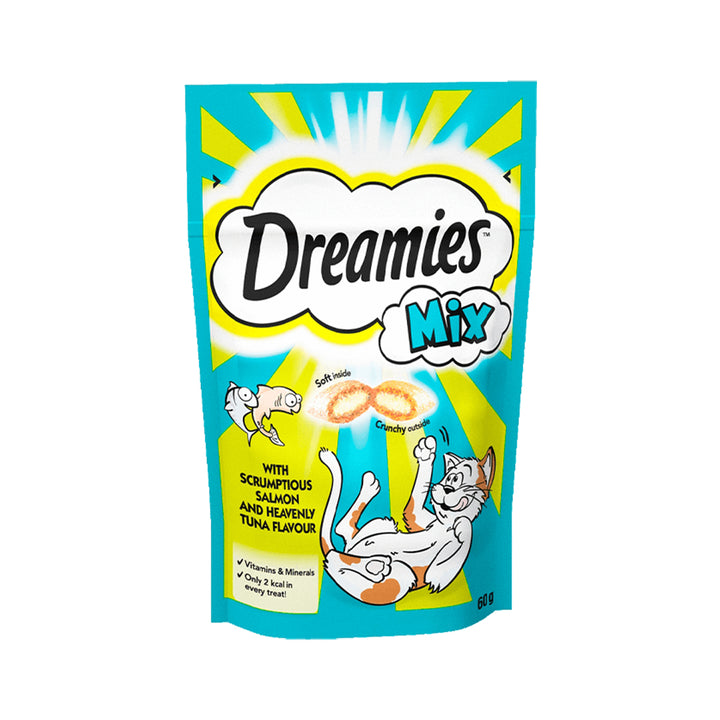 Dreamies™ Cat Treats Salmon & Tuna 60g