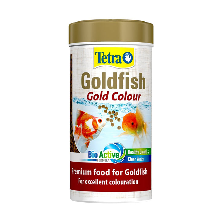 Tetra Goldfish Gold Colour 75g/250ml