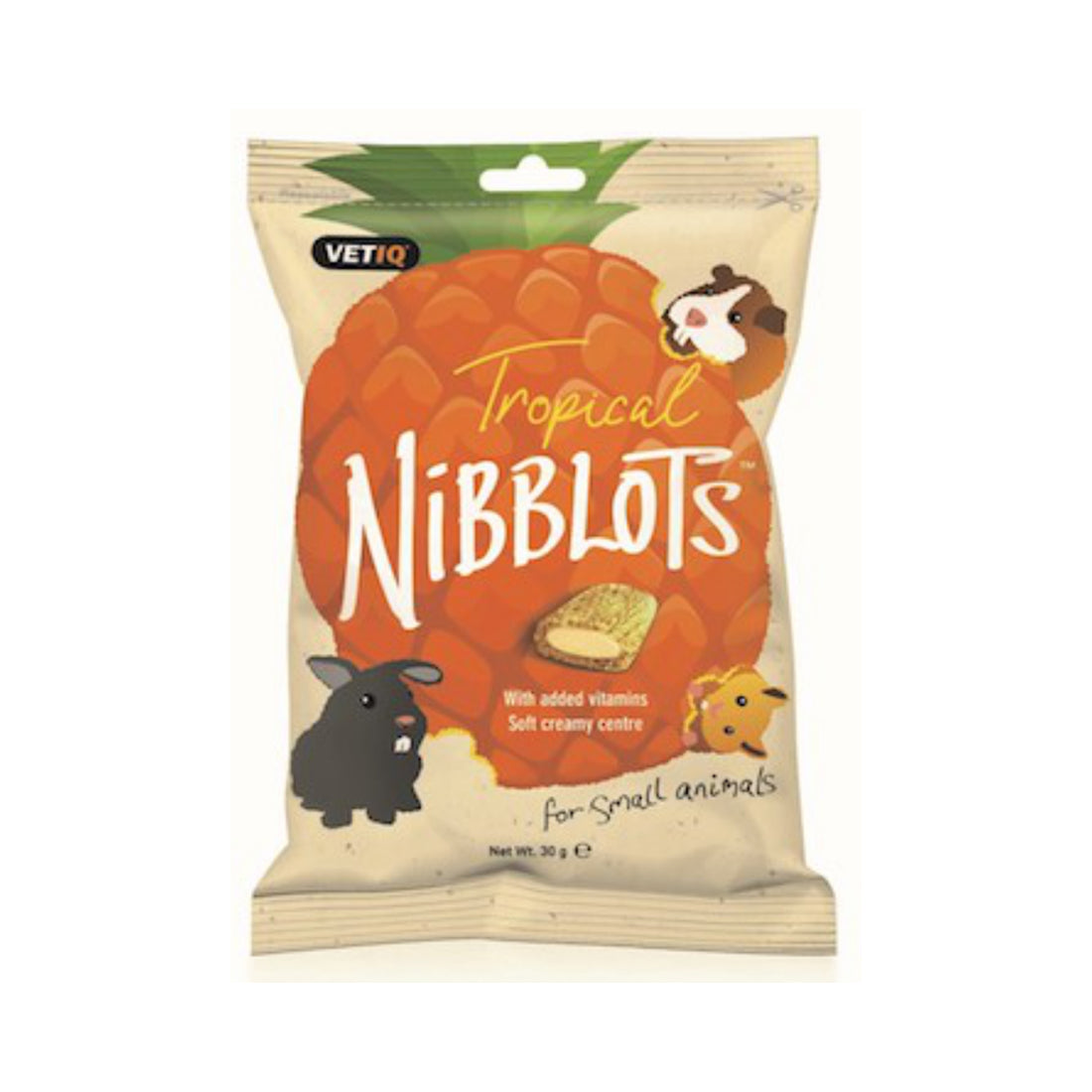 VetIQ Nibblots For Small Animals – Tropical 30g