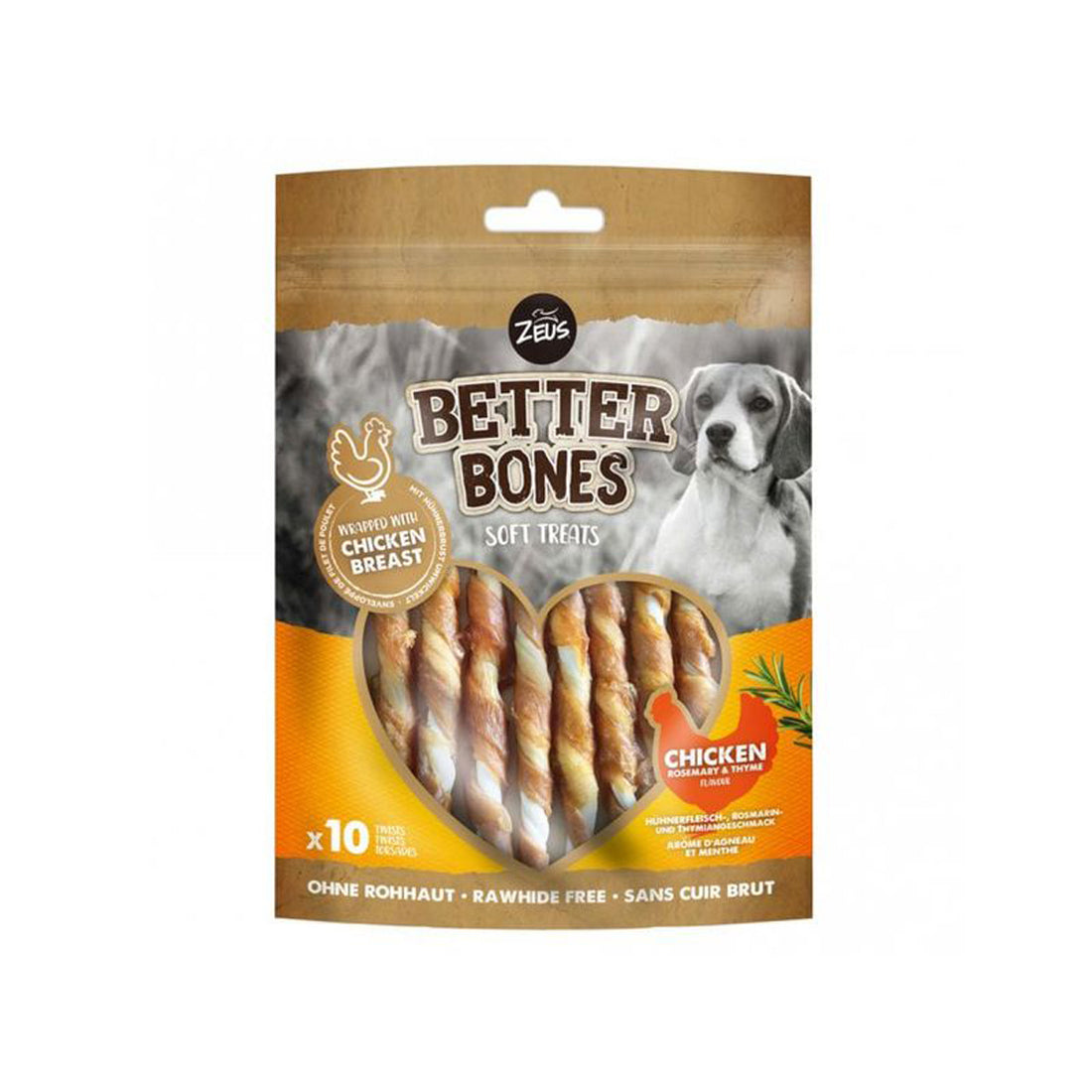 Zeus Better Bones Chicken Wrapped Twists