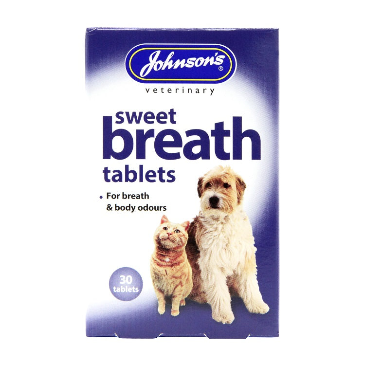 Johnson's Sweet Breath Tablets 30 Tabs