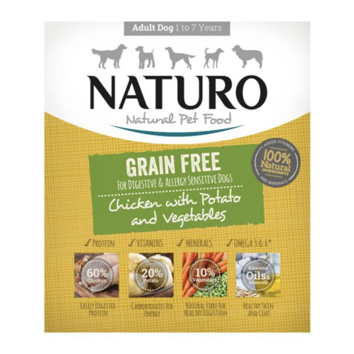 Nature Adult Dog Grain Free Chicken & Potato With Vegetables 400g