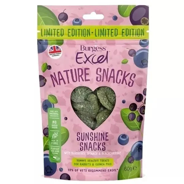 Burgess Excel Sunshine Snacks 60g