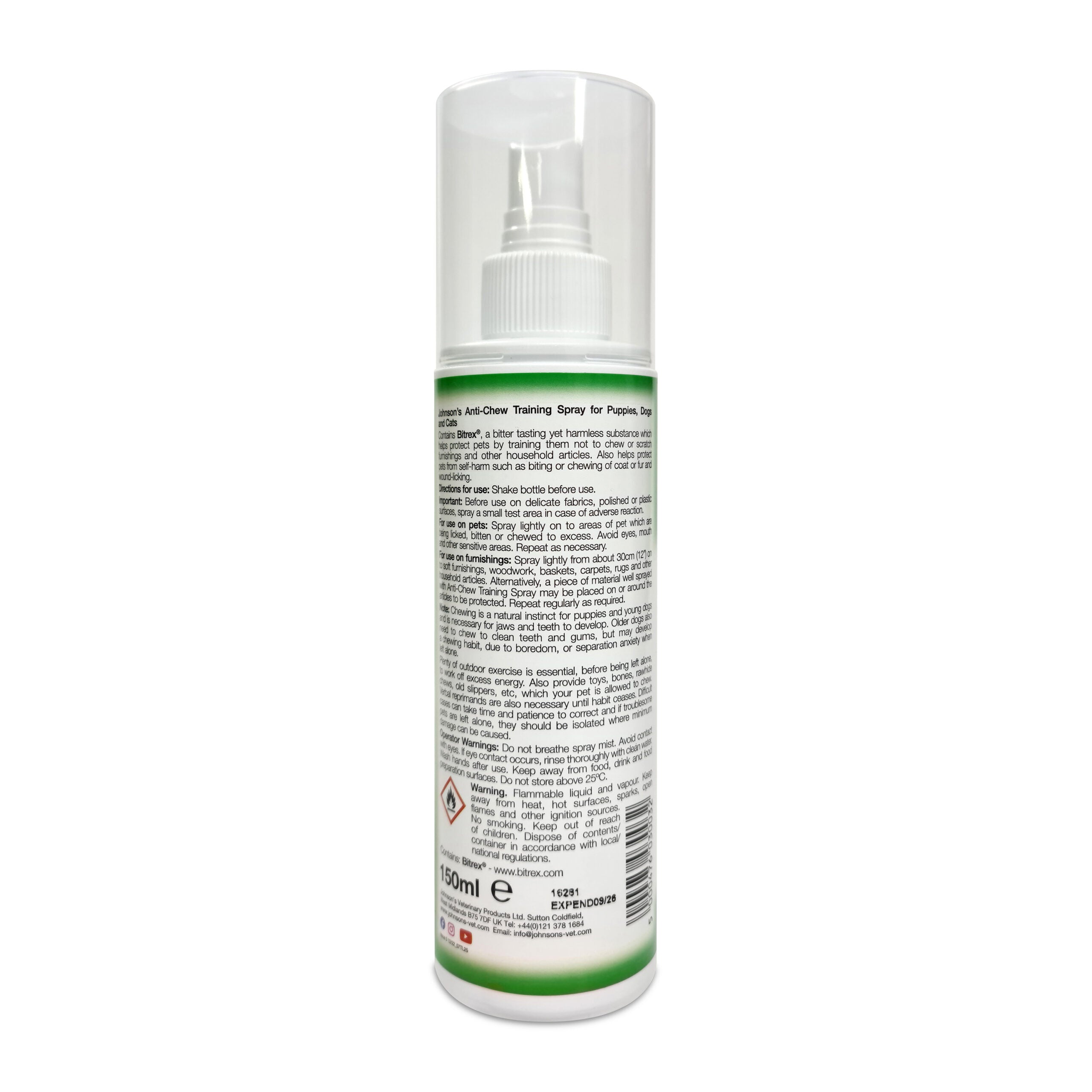 Johnson's Anti Chew spray 150ml