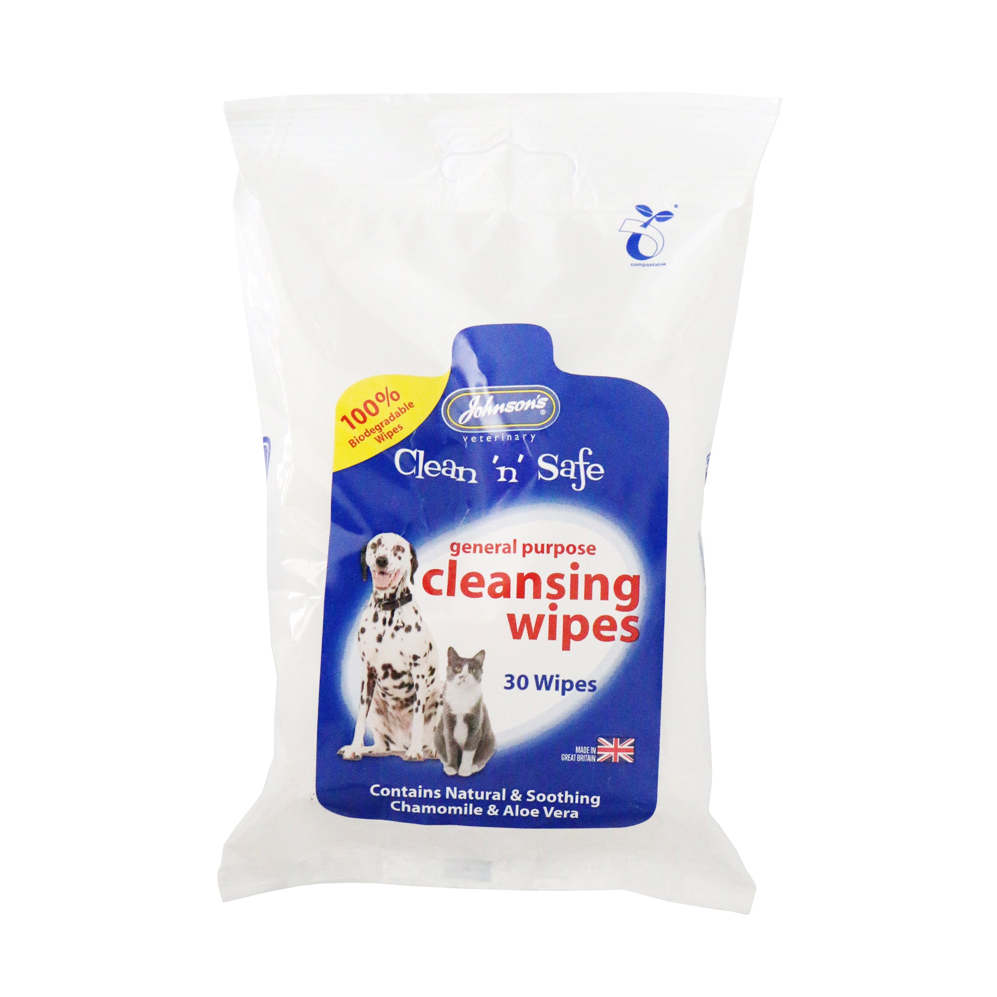 Johnson's Cleansing Wipes 30pcs