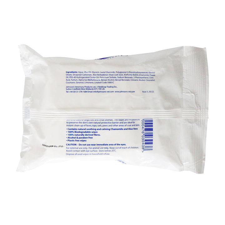 Johnson's Cleansing Wipes 30pcs