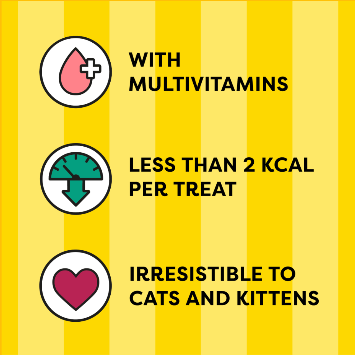 Dreamies™ Cat Treats SHAKE UPS Multivitamins Poultry 60g