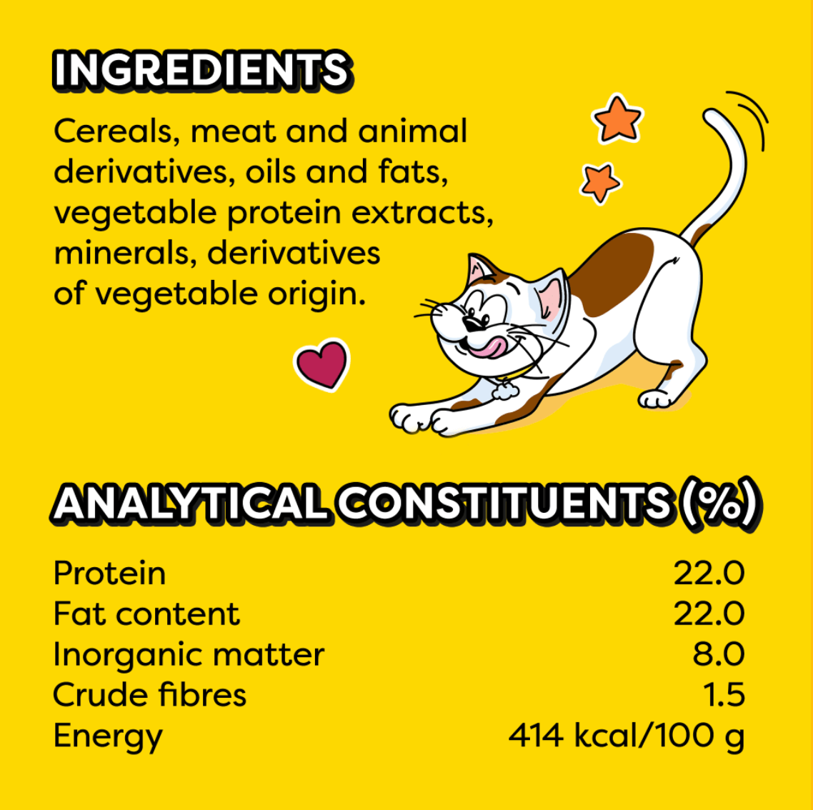 Dreamies™ Cat Treats SHAKE UPS Multivitamins Poultry 60g