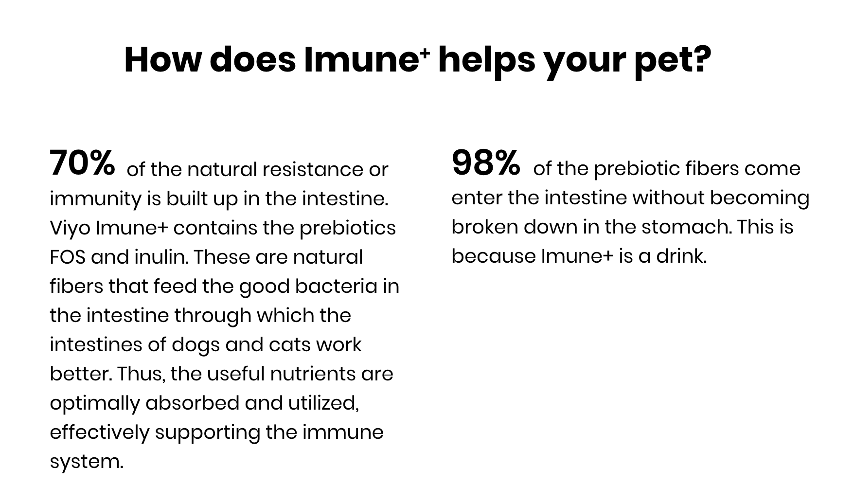 VIYO Cat Immune Prebiotic Drink 30ml