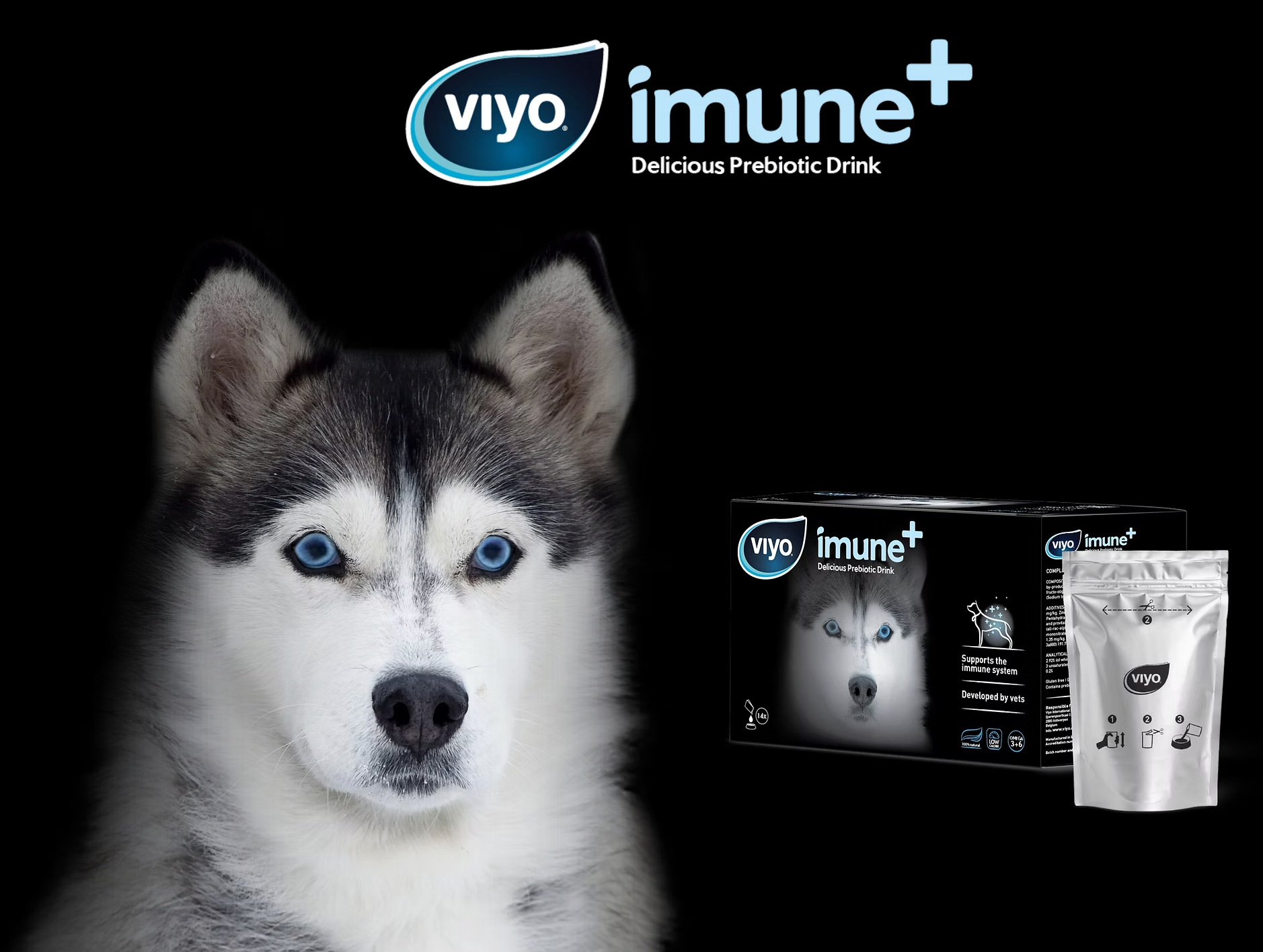 Viyo Imune+ Prebiotic Drink For Dogs 30ml