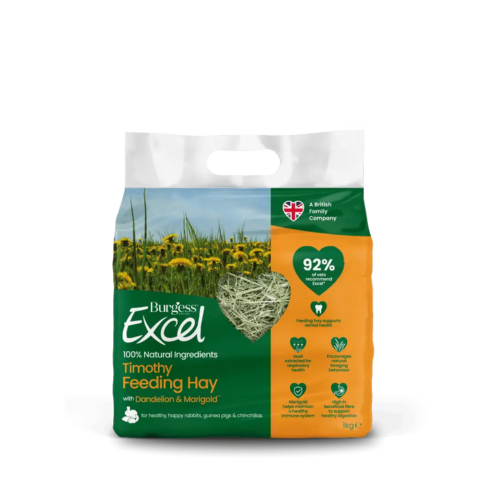 Burgess Excel D`Lion HerBage Timothy Hay 1kg