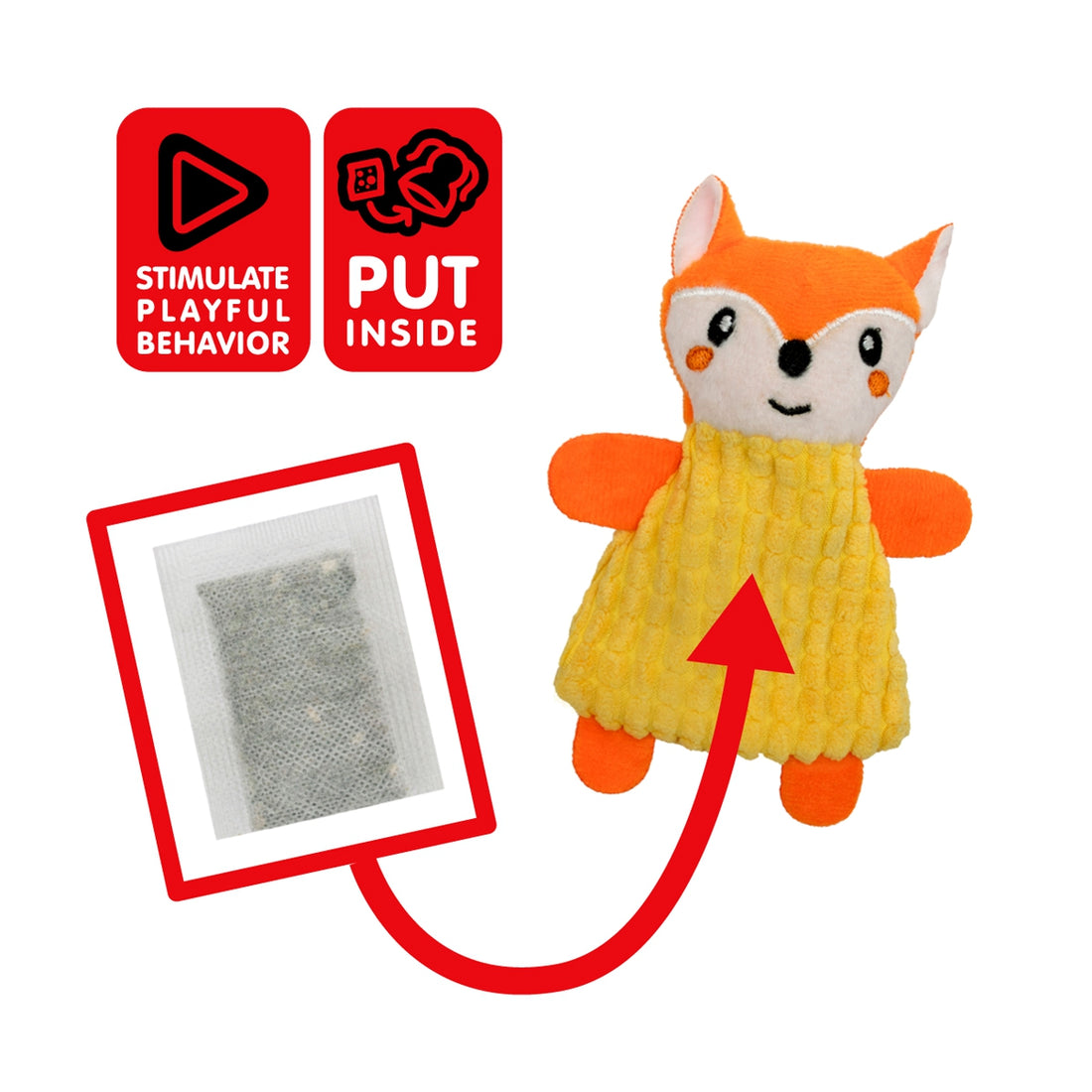 Catnip Fox Toy