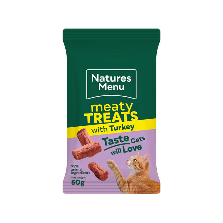 Natures Menu Turkey Cat Treats 50g