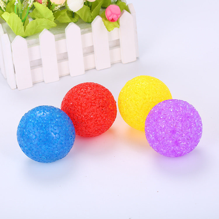 Cat Play Ball Yellow With Bell
