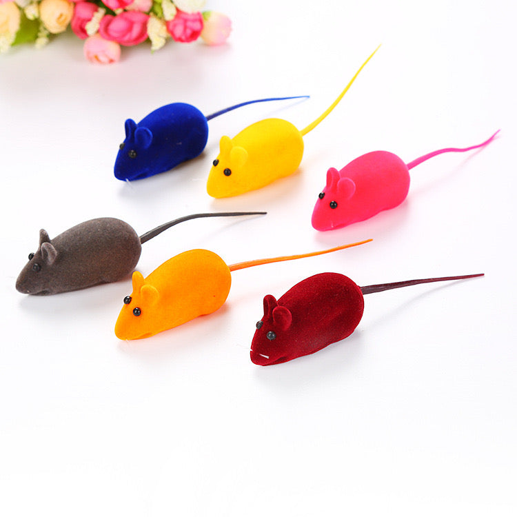 Cat Squeaky Mouse Yellow