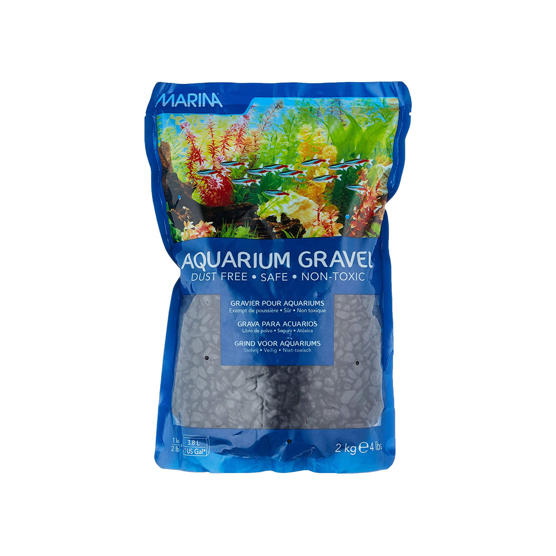 Marina Aquarium Gravel Black 2kg