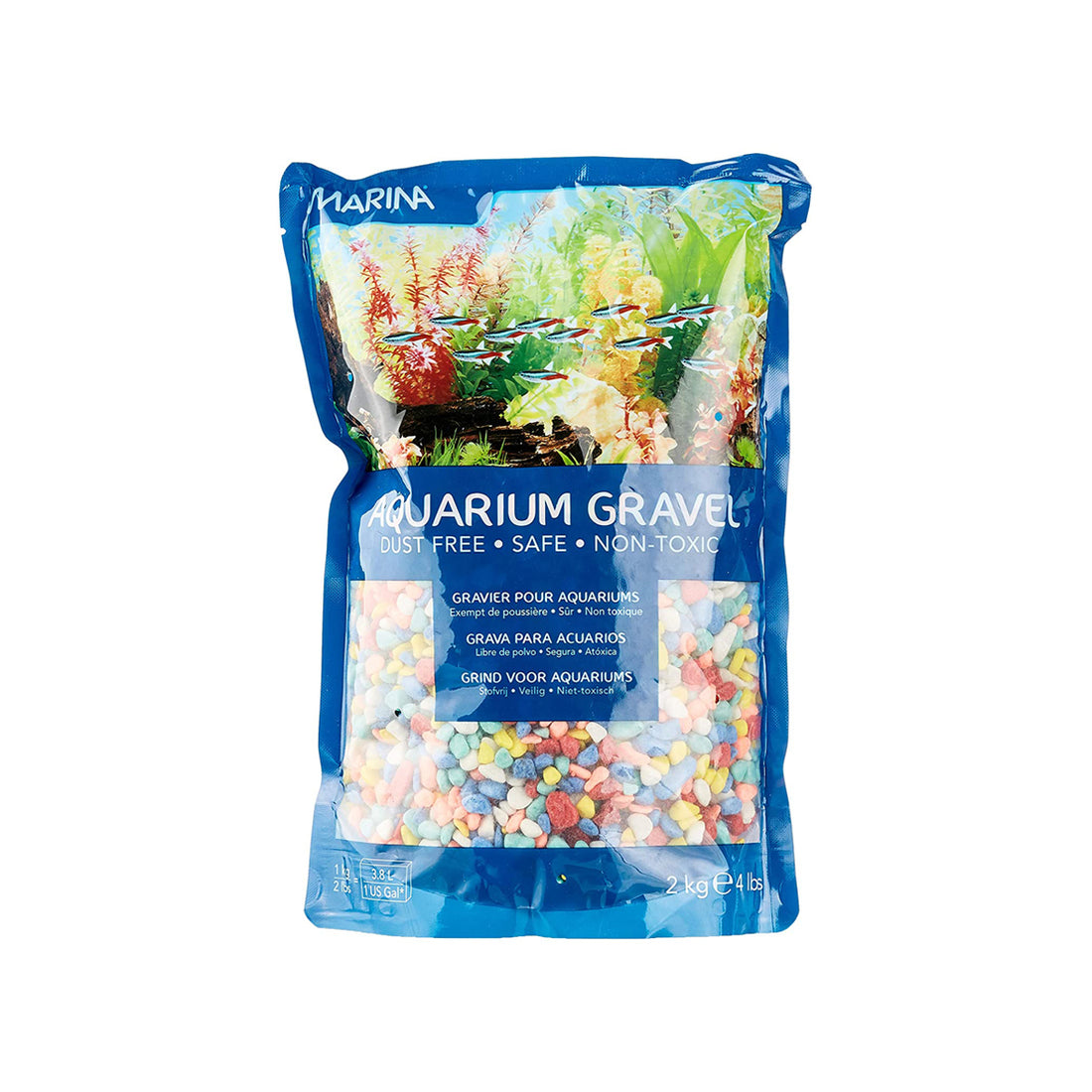 Marina Aquarium Gravel Rainbow 2kg
