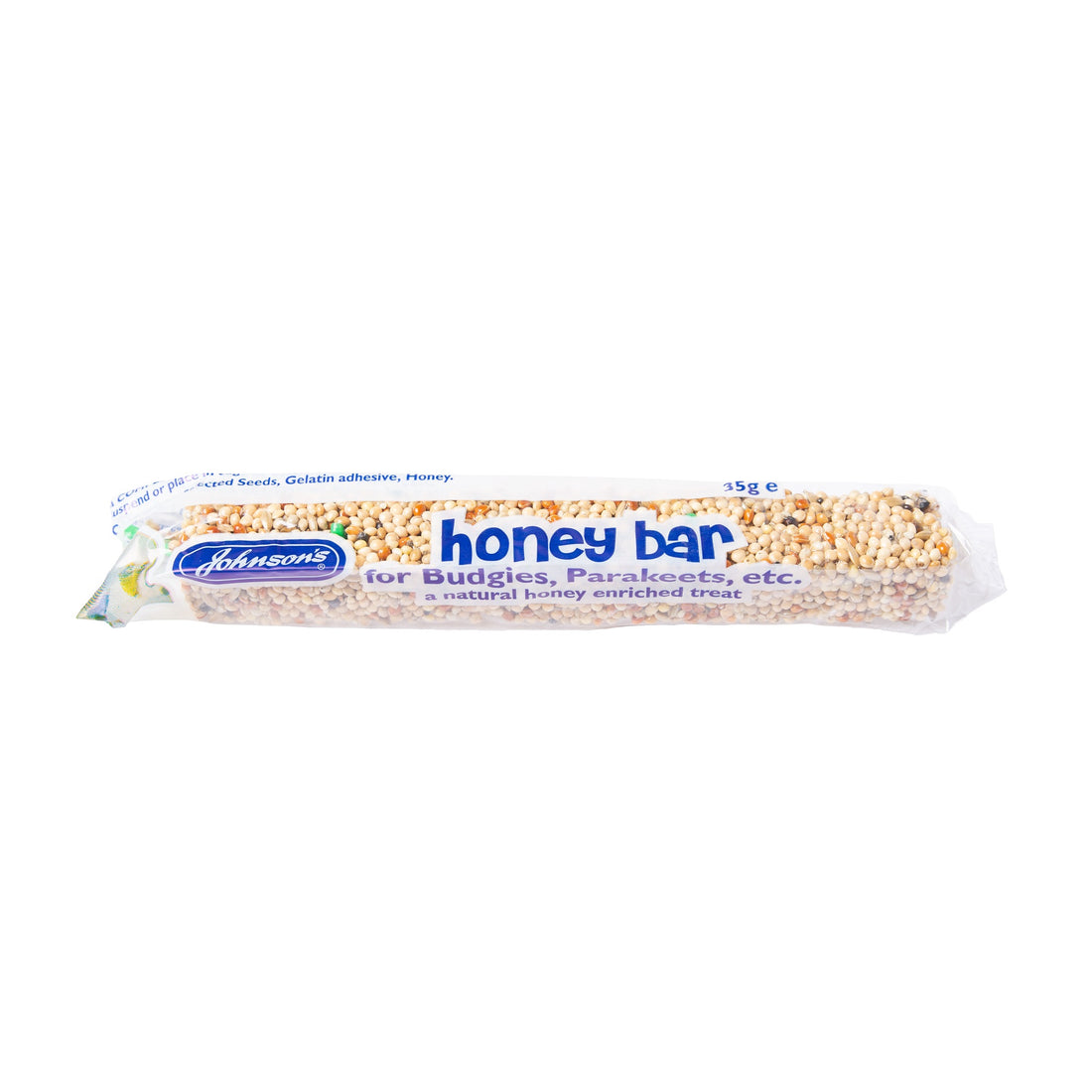 Johnson's Honey Bars For Budgies, Parakeets Etc 35g 1pc