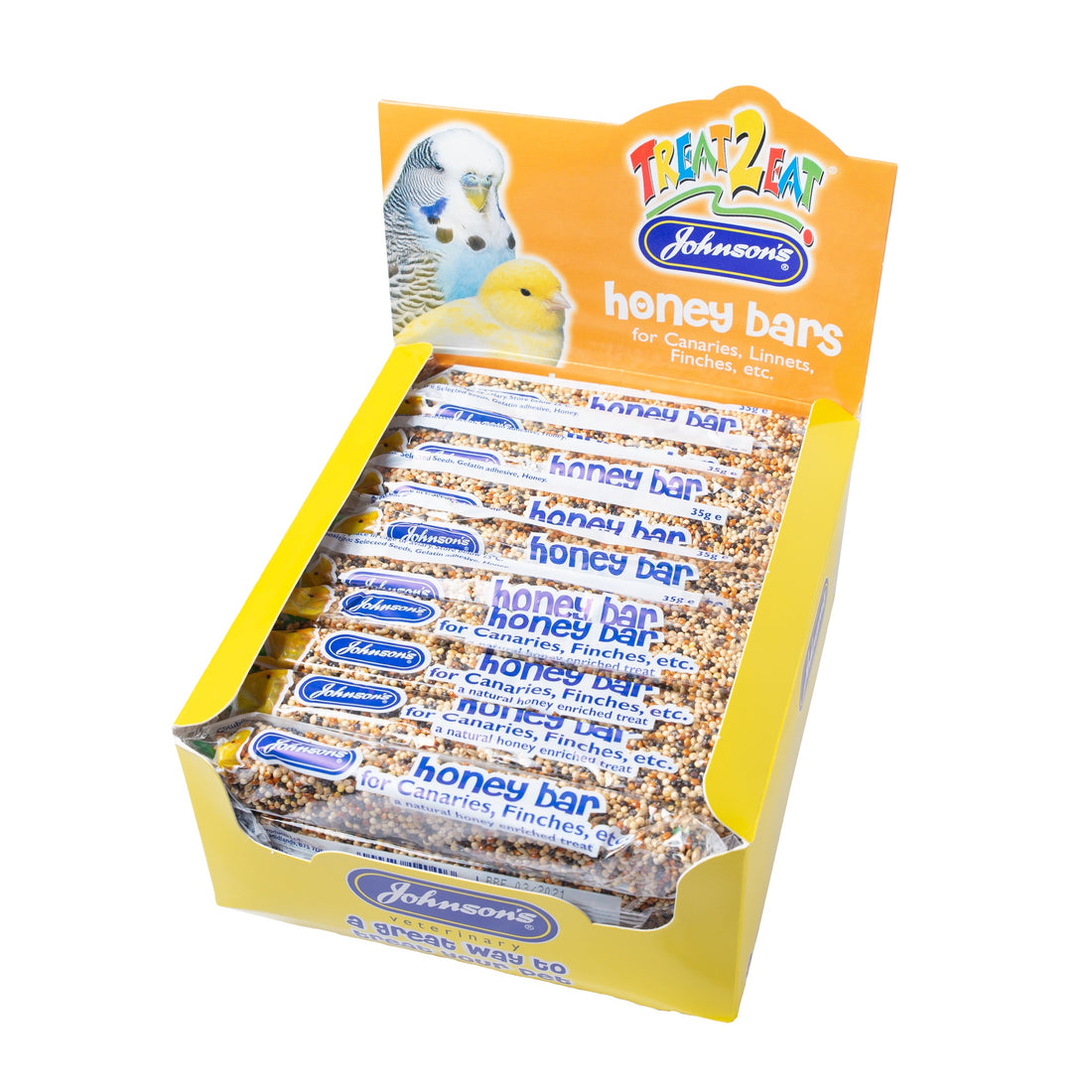 Johnson's – Honey Bars For Canary, Finches Etc 35g 1pc
