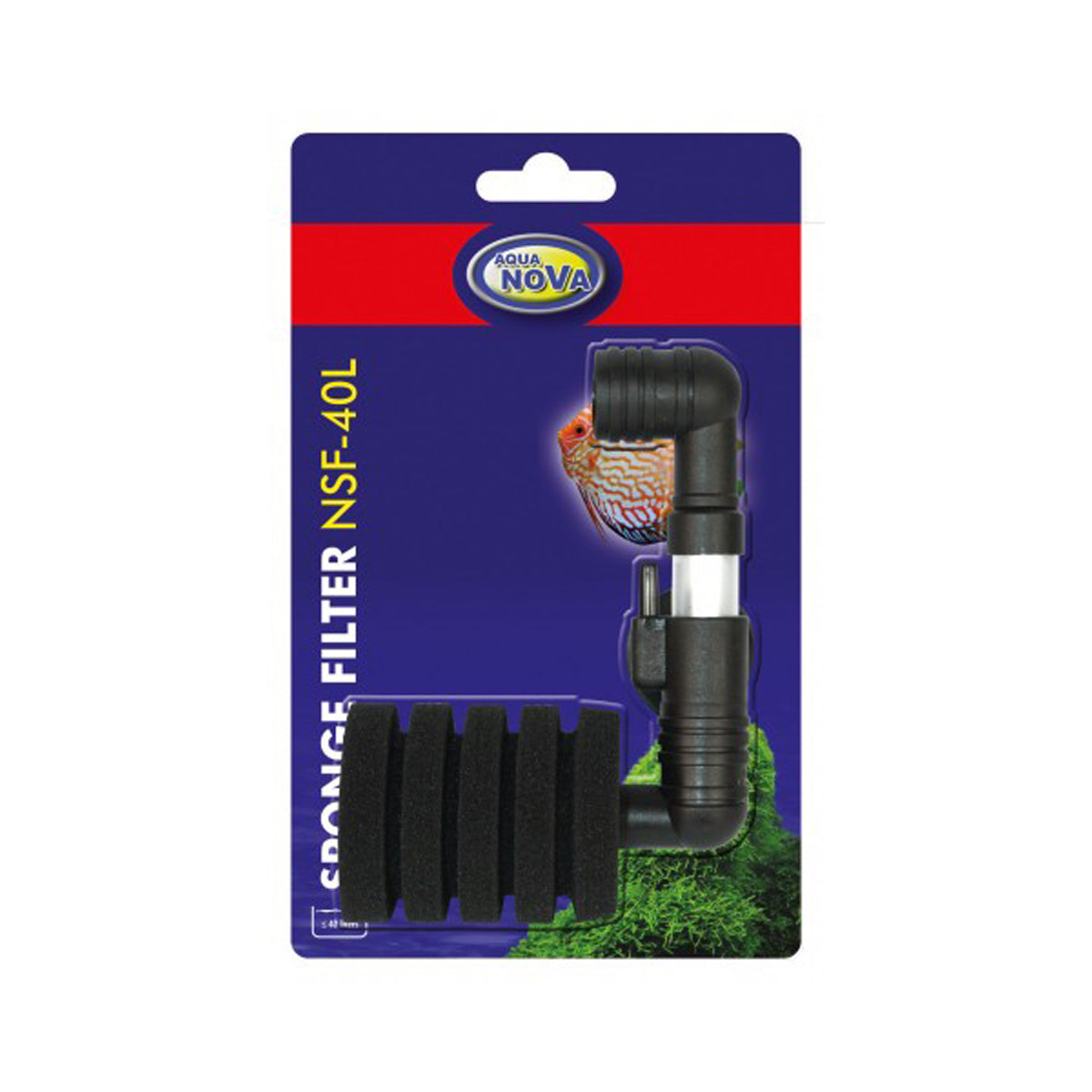 Aqua Nova NSF-40L Sponge Filter