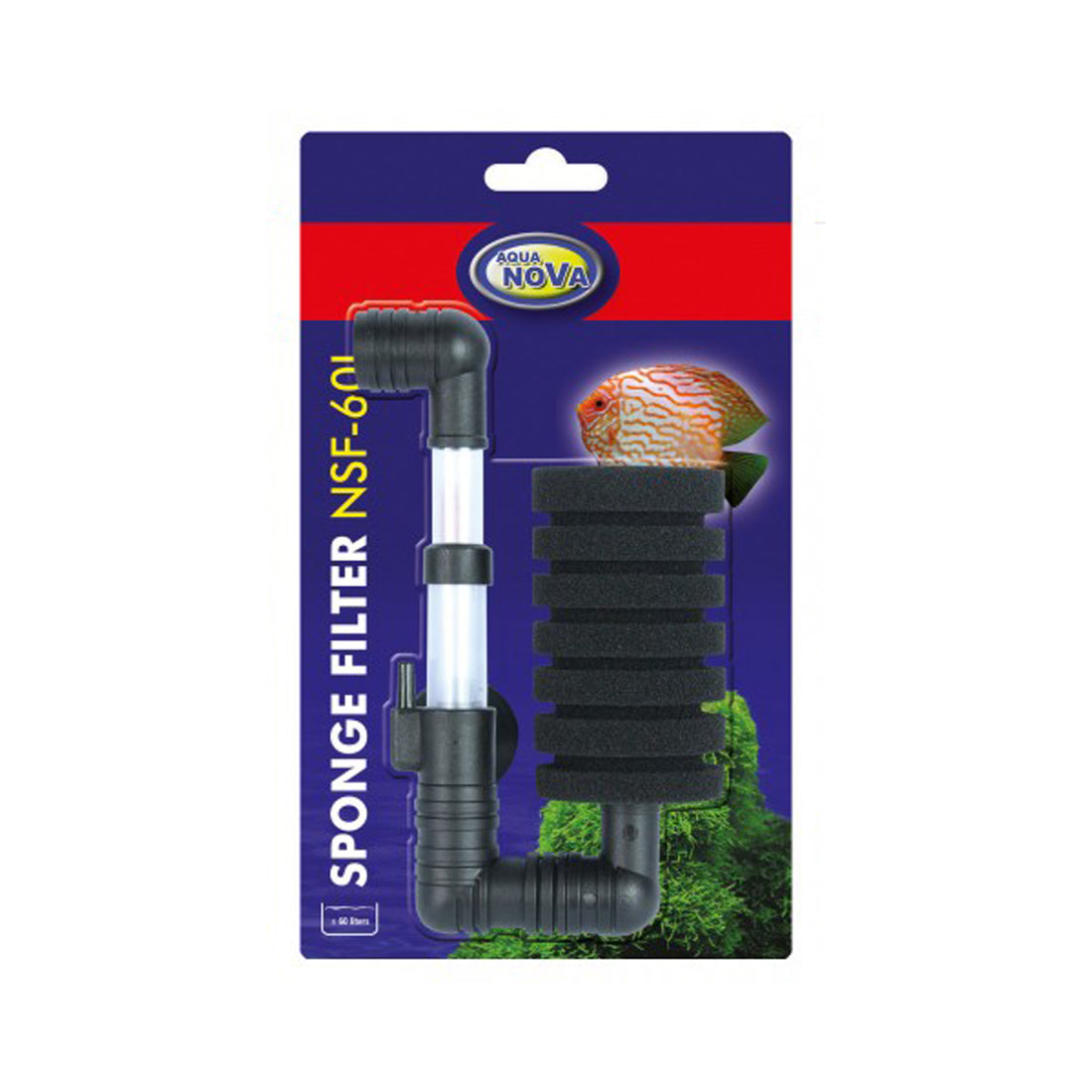 Aqua Nova NSF-60L Sponge Filter