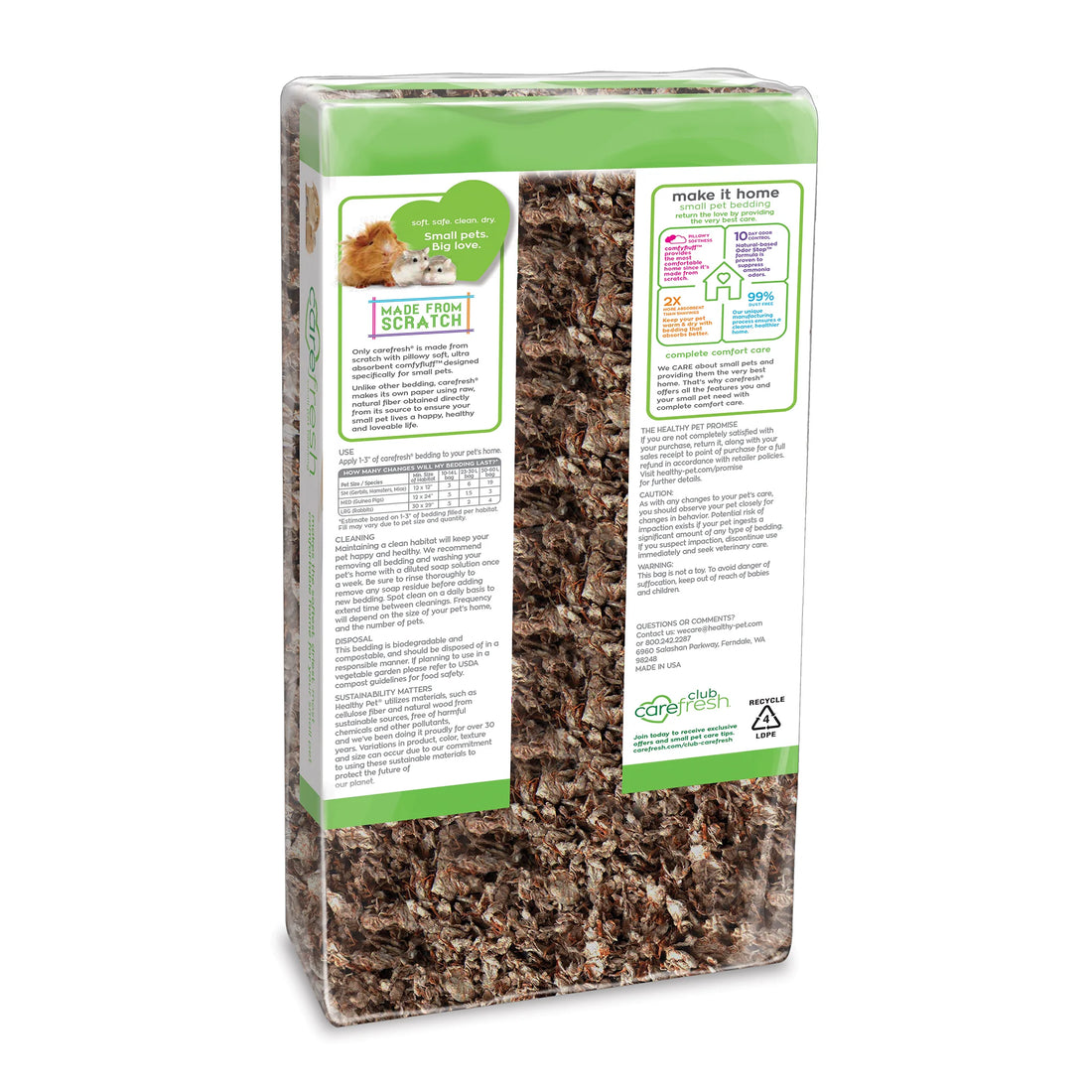 Carefresh® Small Pet Paper Bedding Natural 14L