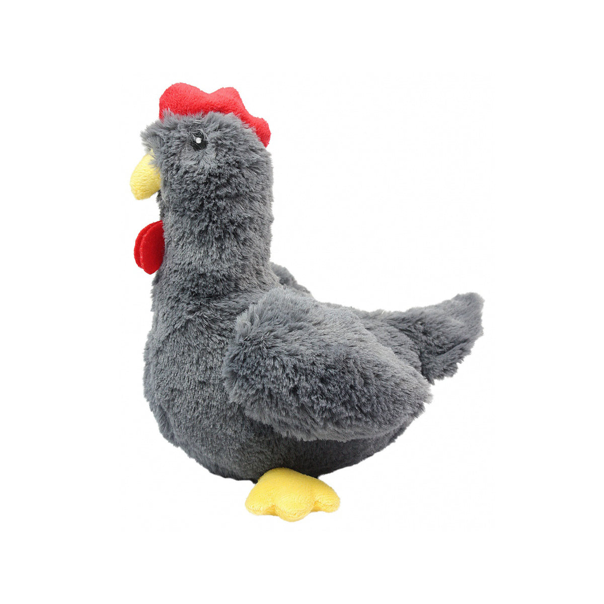 Pet Nova Grey Chicken Plush Dog Toy