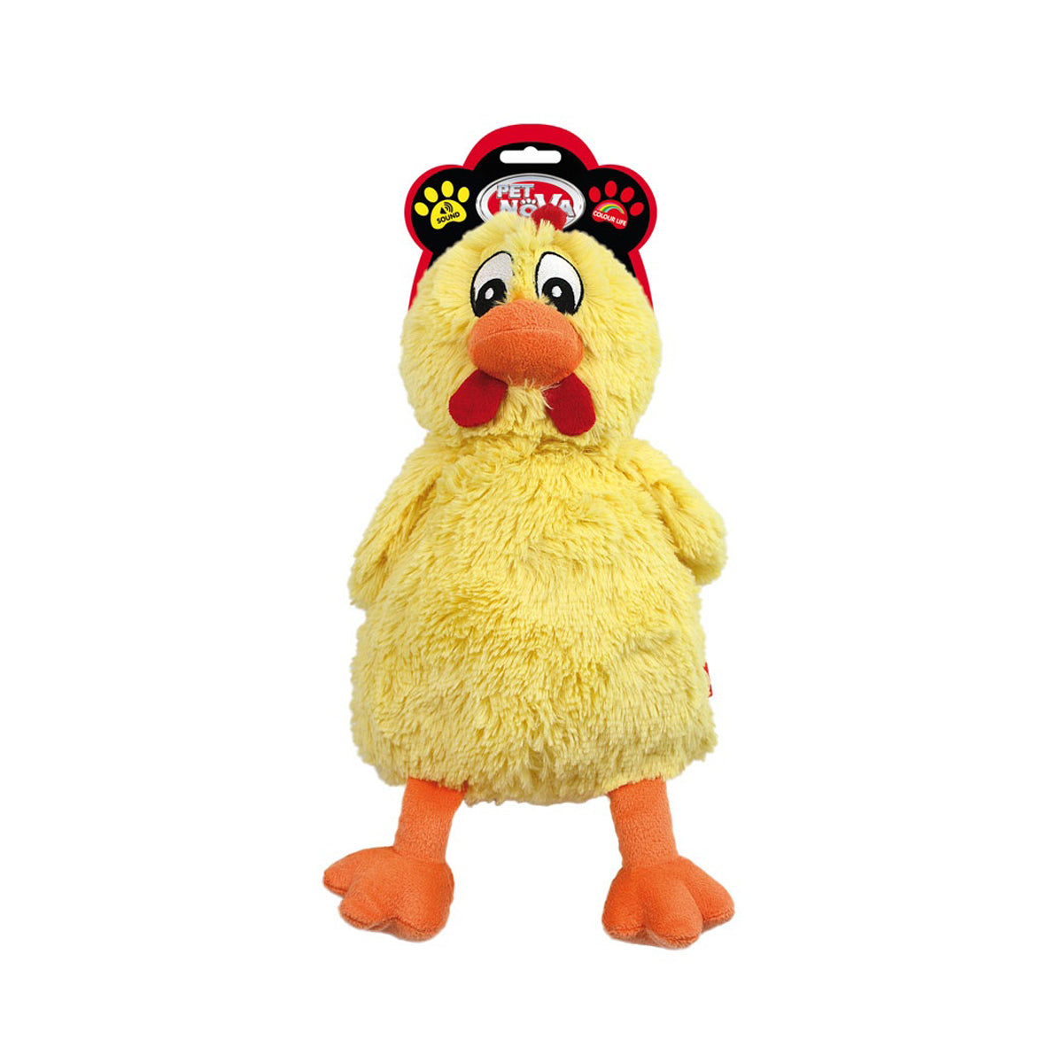 Pet Nova Chicken Plush Dog Toy