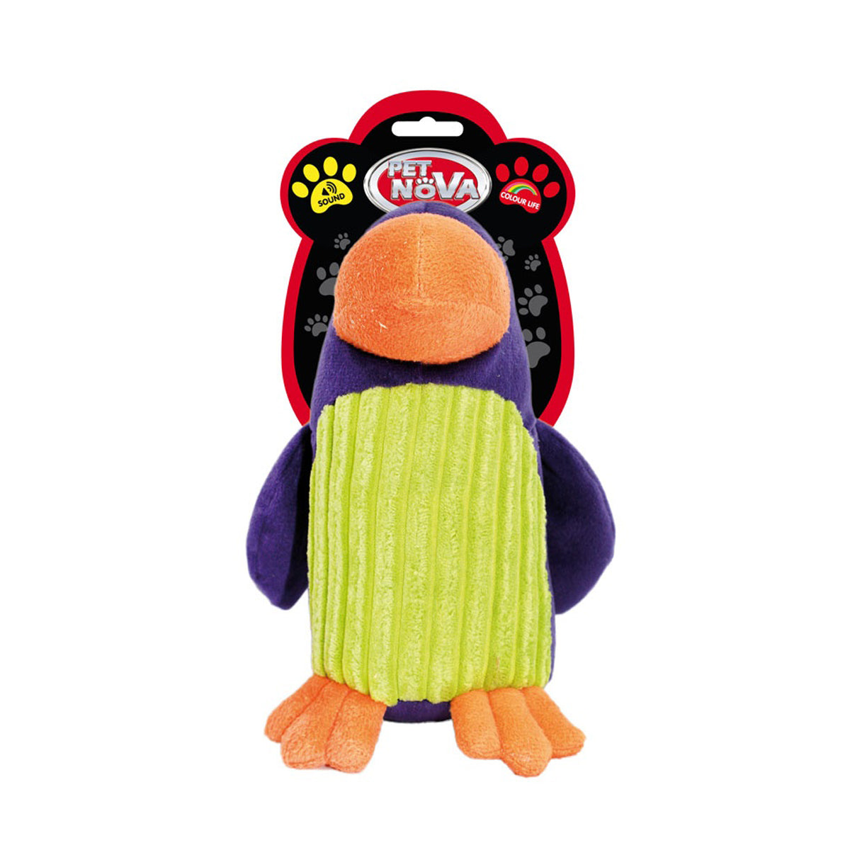 Pet Nova Toucan Plush Dog Toy