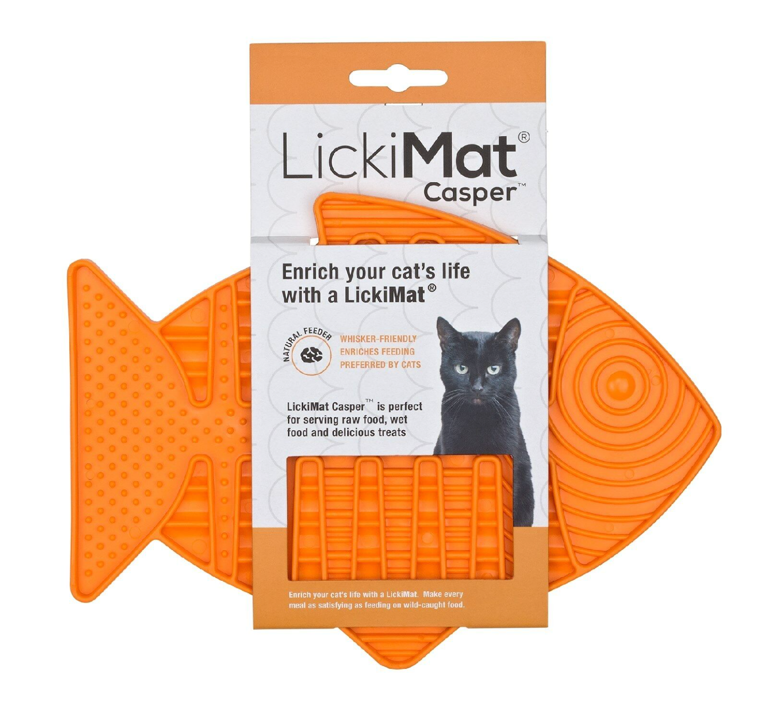 LickiMat Cat Casper Orange