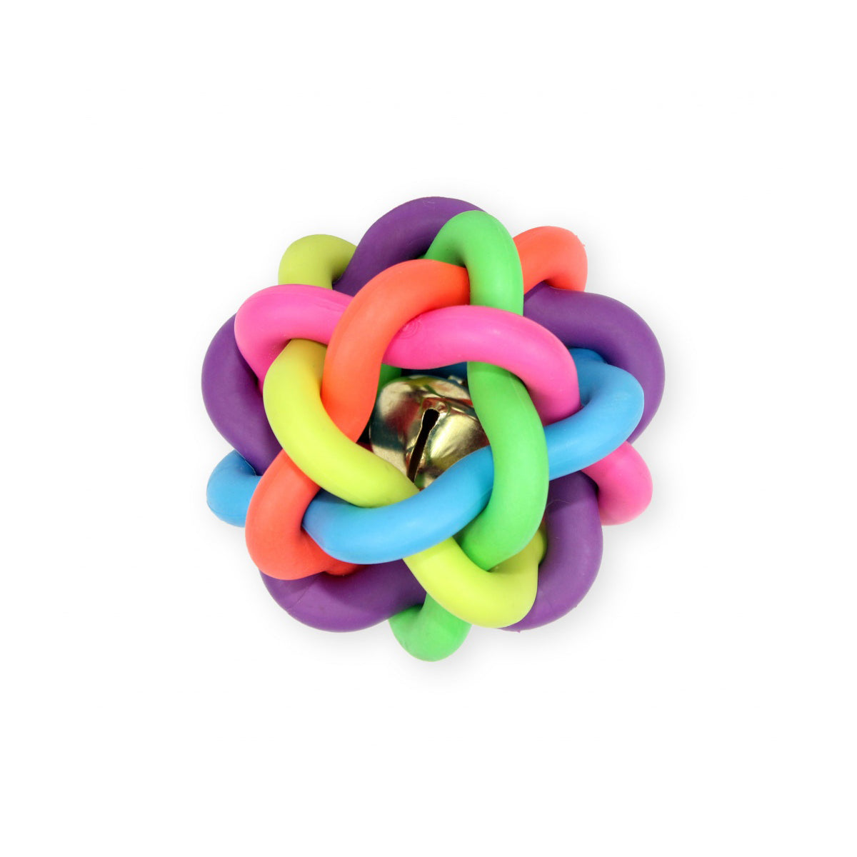 Pet Nova XL Multicolour Woved Ball TPR Dog Toy