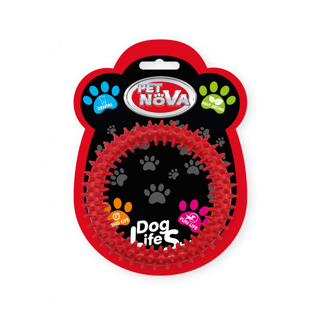 Pet Nova Dental Ring TPR Dog Toy