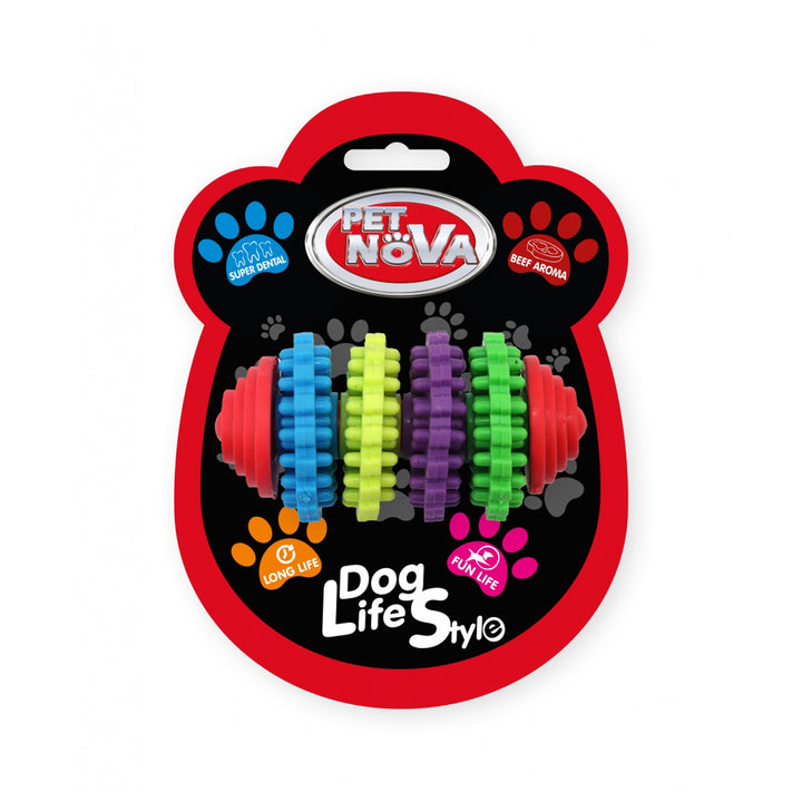 Pet Nova Superdental Spikey Ring TPR Dog Toy