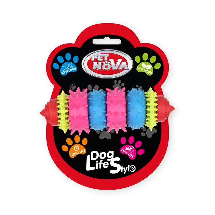 Pet Nova XL Superdental Spikey Ring TPR Dog Toy
