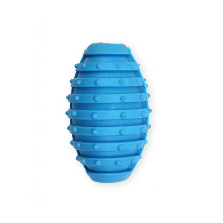 Pet Nova Rugby Ball WIth Bell TPR Dog Toy