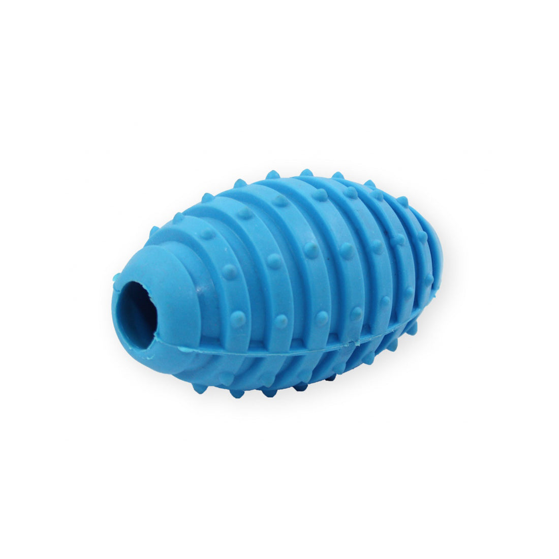 Pet Nova Rugby Ball WIth Bell TPR Dog Toy